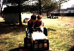 Bruce Dorrough; Ben Dorrough; lawnmower; medway ohio